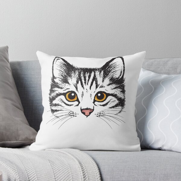Item preview, Cute Cat With Red Nose  designed and sold by OrloHuels.