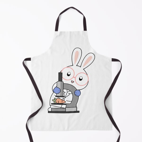 Item preview, Cute Scientist Bunny with Microscope Fitt designed and sold by OrloHuels.
