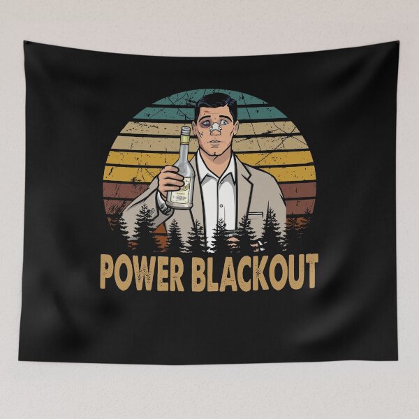 Item preview, Power Blackout Vintage Art Archer TV Sitcom designed and sold by JohnJudith3.