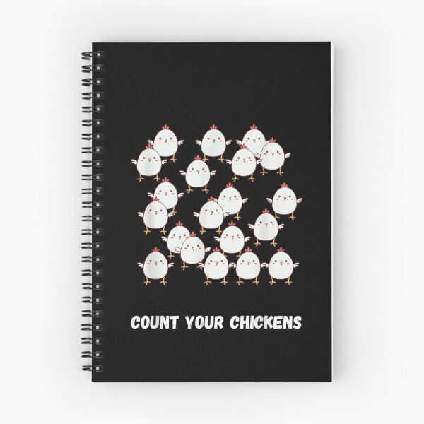 Item preview, Count Your Chickens Funny Chicken Hen Bird Farmer  designed and sold by dannareyansh.