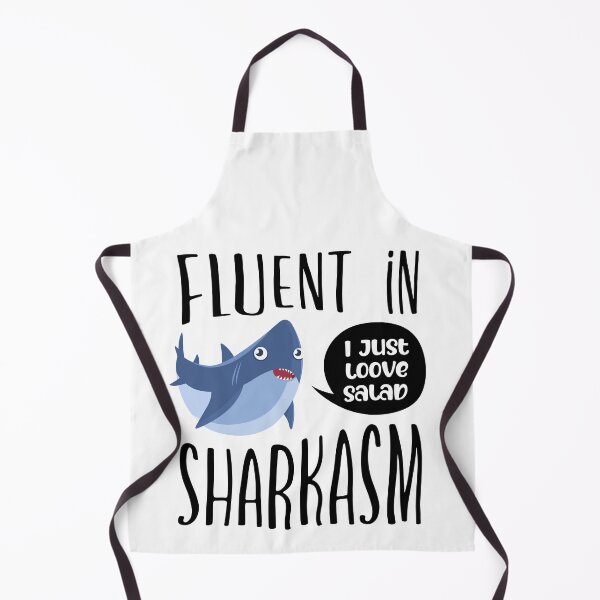 Item preview, Fluent In Sharkasm designed and sold by FuntasticDez.