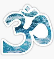 Ohm Ocean Blue Sticker