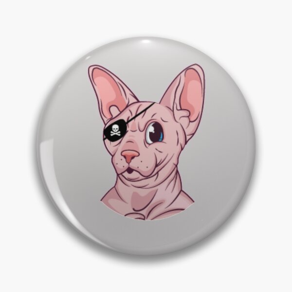 Artikelvorschau, Sphinx Cat Pet Cute Hairless Sphynx Cat entworfen und verkauft von GINIART.