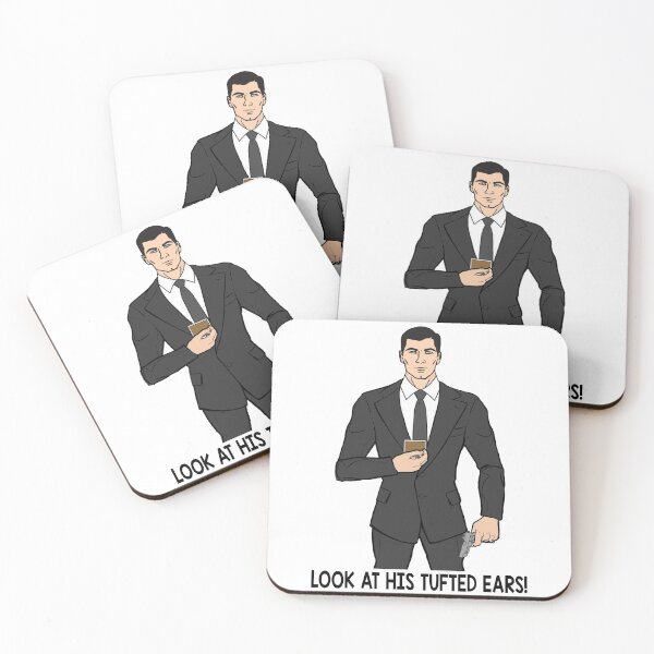 Item preview, Archer Sitcom - Look At His Tufted Ears! designed and sold by JohnJudith3.