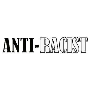 Artwork thumbnail, Anti Racist Essential Sticker by Love2MakeArt