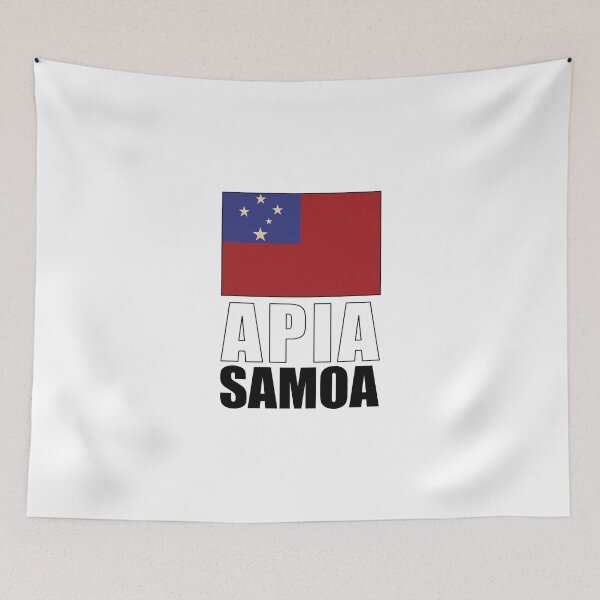 Item preview, Flag of Samoa designed and sold by KewaleeTee.