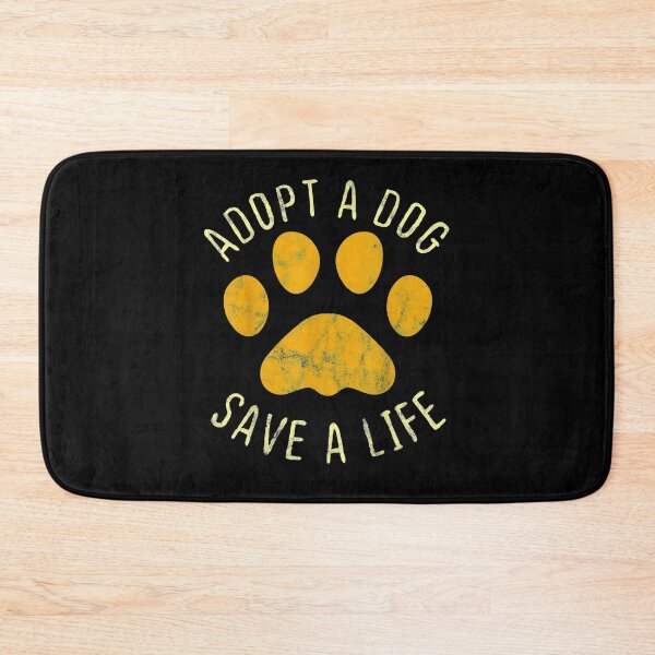 Item preview, Adopt A Dog Save Doggies Pawprint Paw Pun Gift  designed and sold by dannareyansh.