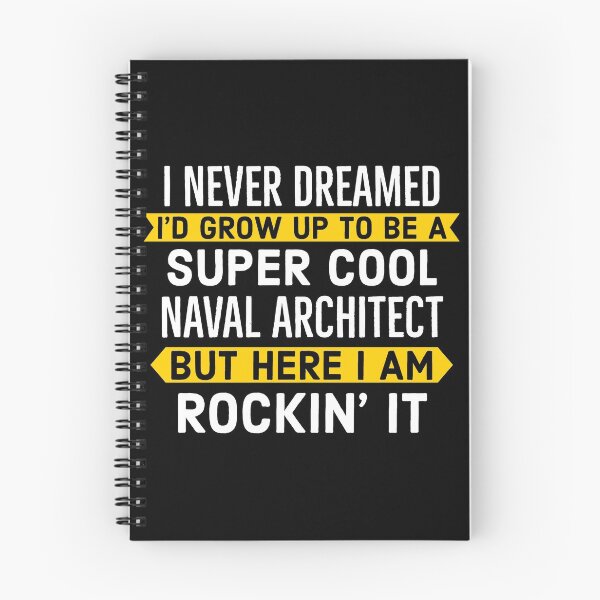Item preview, Super Cool Naval Architect Gift designed and sold by Luna1Shop.