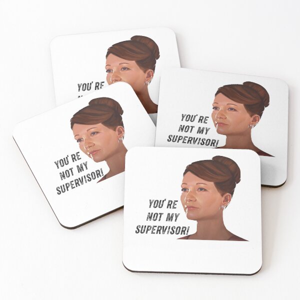 Item preview, Graphic Love Archer Sitcom - You're Not My Supervisor! designed and sold by JohnJudith3.