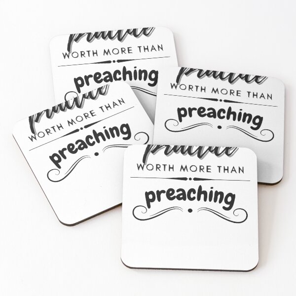 Item preview, Practice worth more than preaching! designed and sold by OrloHuels.