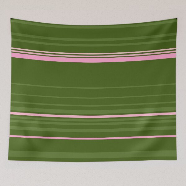 Item preview, Complex Stripes - Green and Pink designed and sold by LAEC-Shop.