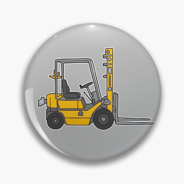 Item preview, Yellow fork-lift truck designed and sold by Berlin-T-Shirt.