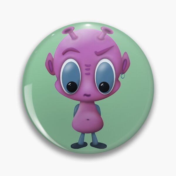 Item preview, Cute colourful baby Alien cartoon pattern. designed and sold by LaBellCreative.