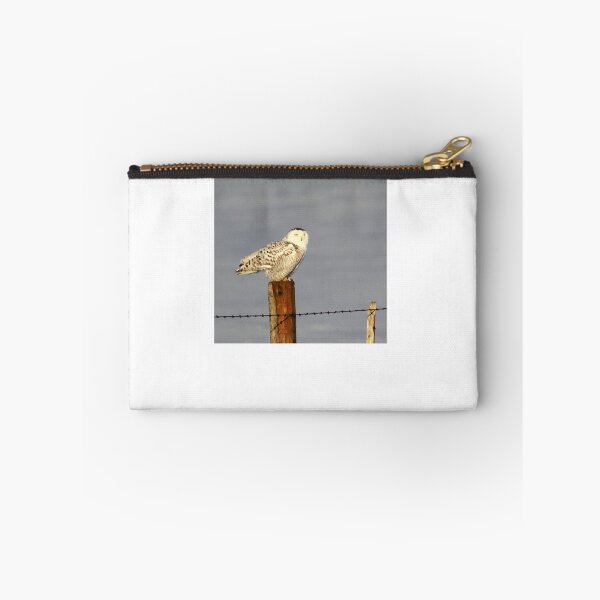 Item preview, Snowy Owl on a fence post designed and sold by OrloHuels.