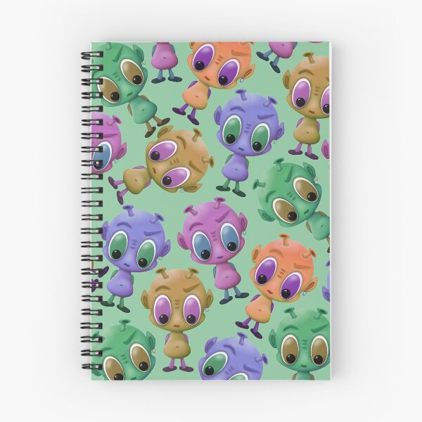 Item preview, Cute colourful baby Alien cartoon pattern. designed and sold by LaBellCreative.