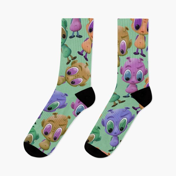 Item preview, Cute colourful baby Alien cartoon pattern. designed and sold by LaBellCreative.