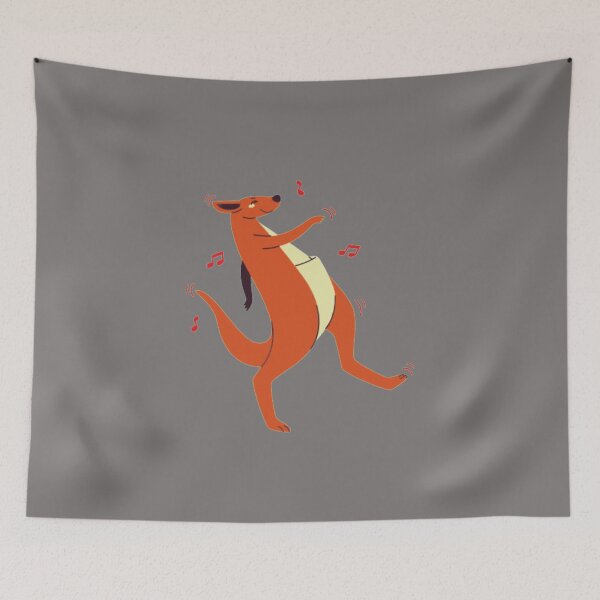 Item preview, Kids, after school care, dancing kangaroo designed and sold by thekidsprint.