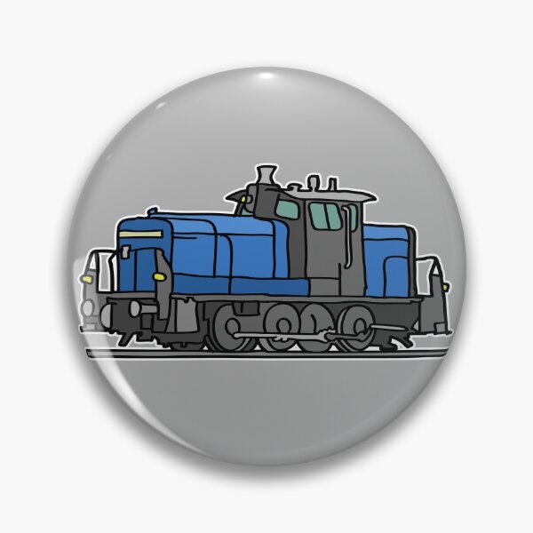 Item preview, Blue Diesel locomotive designed and sold by Berlin-T-Shirt.