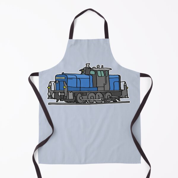 Item preview, Blue Diesel locomotive designed and sold by Berlin-T-Shirt.