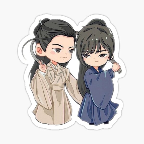 Wen Ke Xing and A Xu Sticker