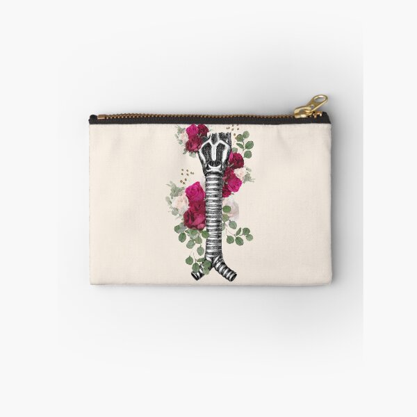 Item preview, Human larynx, floral anatomy art, speech pathology, watercolor illustration designed and sold by Collagedream.
