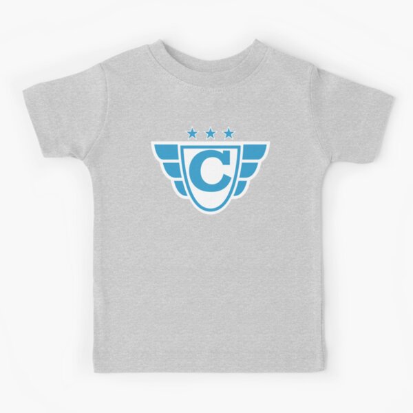 Superhero Letter C. Stars and Wings Kids T-Shirt