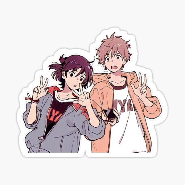 Seaside Stranger : Shun X Mio Glossy Sticker