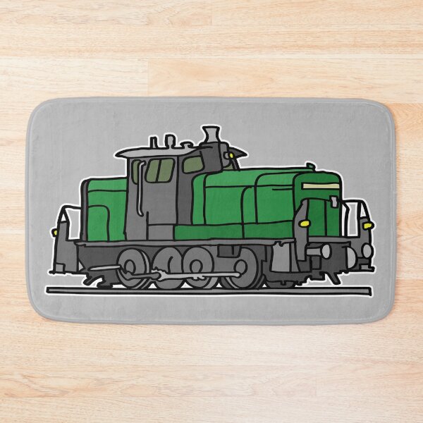Item preview, Green Diesel locomotive designed and sold by Berlin-T-Shirt.