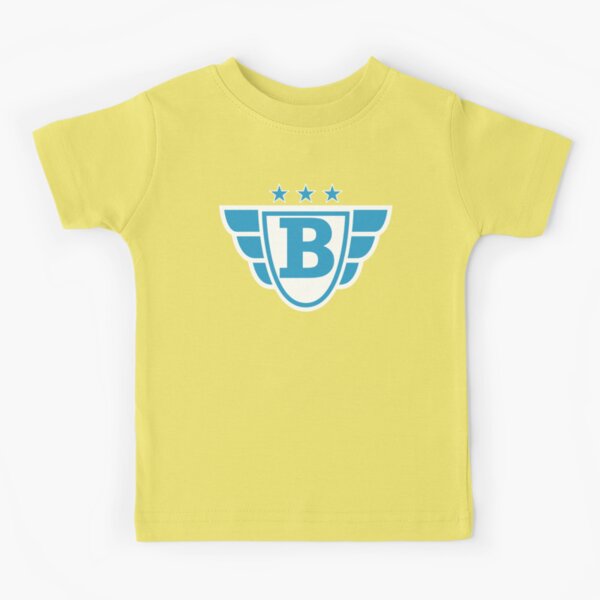 Superhero Letter B. Stars and Wings Kids T-Shirt