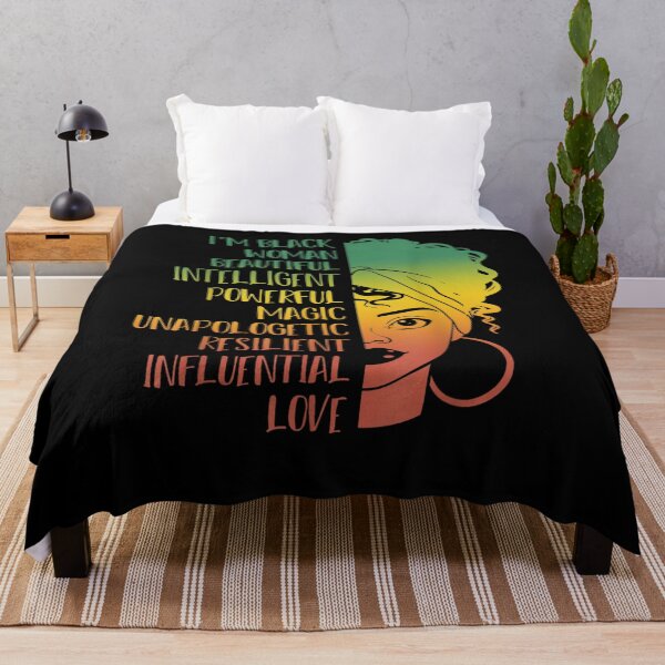 Item preview, Im Black Woman Beautiful Intelligent African American  designed and sold by dannareyansh.