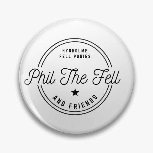 Artikelvorschau, Weißes Logo von Phil the Fell and Friends entworfen und verkauft von PhilTheFell.