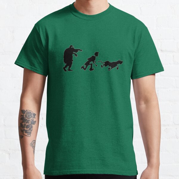 Mystery gang chase silhouette Classic T-Shirt
