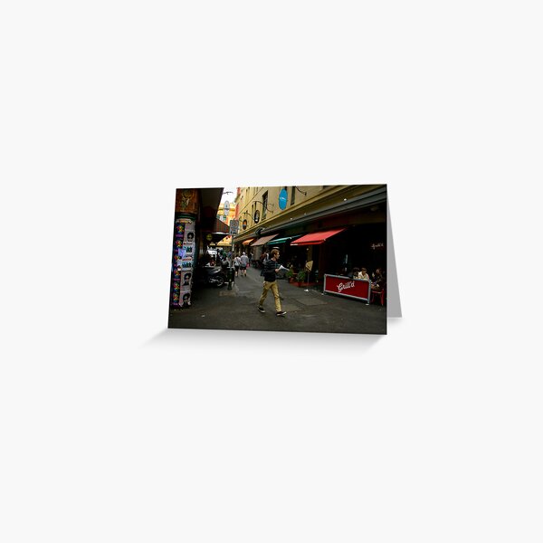 walk the walk Greeting Card