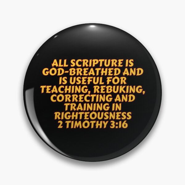 Item preview, Bible Verse 2 Timothy 3:16 designed and sold by Prayingwarrior.