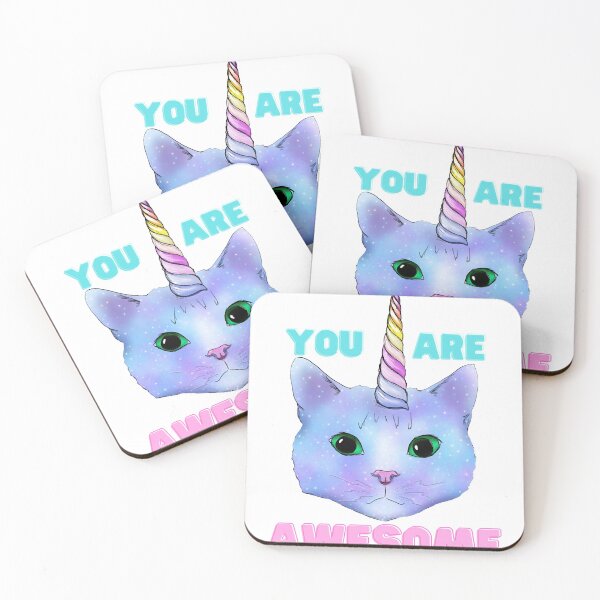 Item preview, You Are Awesome Unicat designed and sold by OrloHuels.