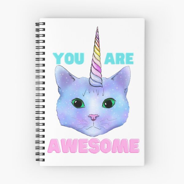 Item preview, You Are Awesome Unicat designed and sold by OrloHuels.