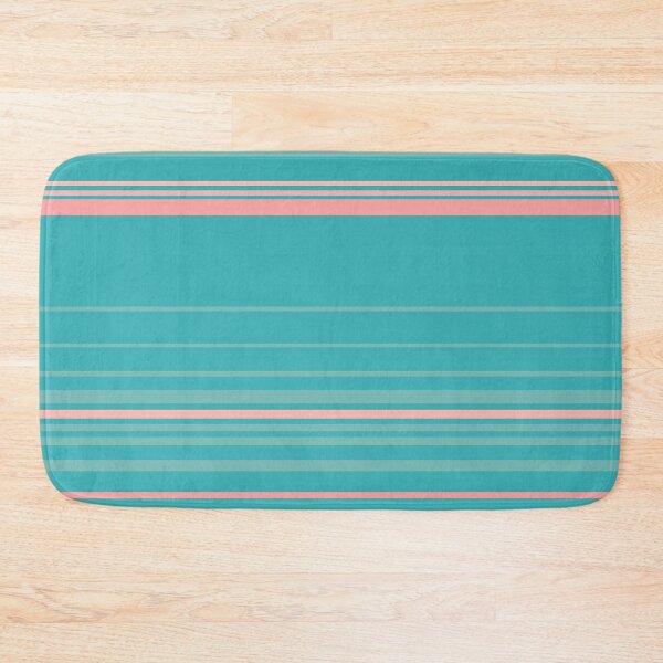 Item preview, Complex Stripes - Turquoise and Pink designed and sold by LAEC-Shop.