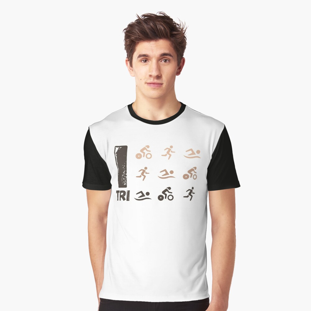 I TRI Graphic T-Shirt
