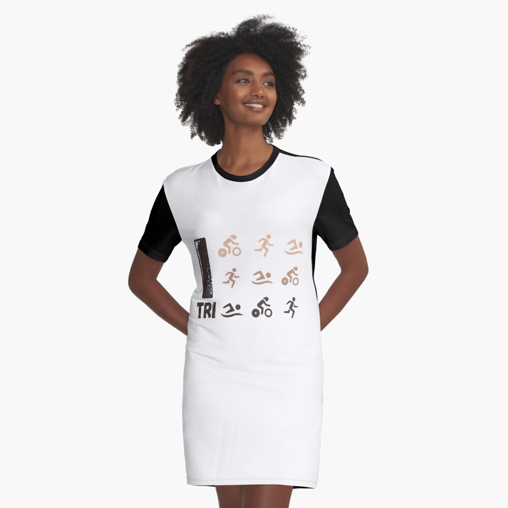 Item preview, Graphic T-Shirt Dress designed and sold by Yoyobloggers.