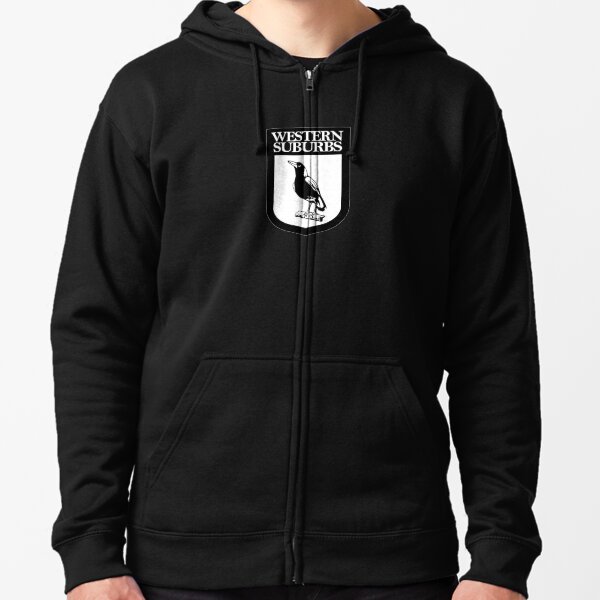National Rugby-Magpies Zipped Hoodie