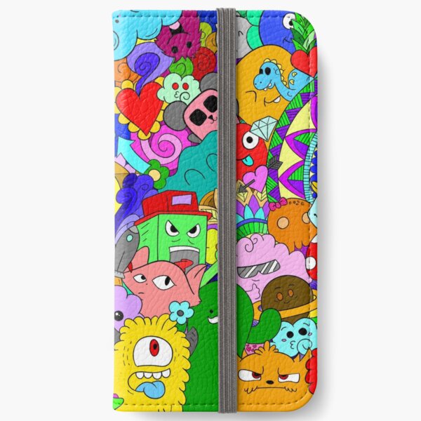 Doodles 2 iPhone Wallet