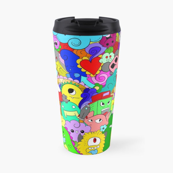 Doodles 2 Travel Mug