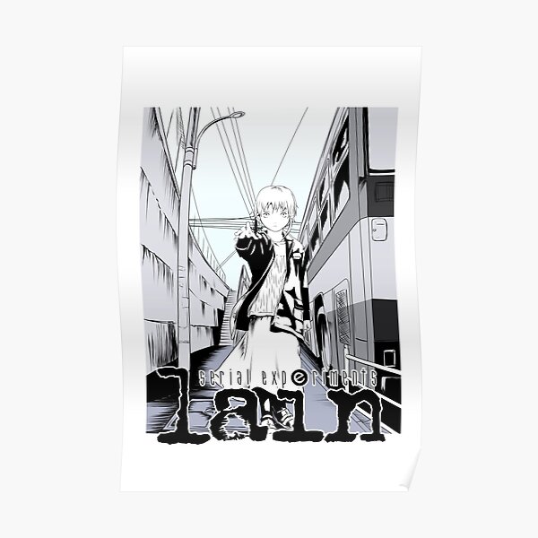 Posters Sur Le Theme Serial Experiments Lain Redbubble