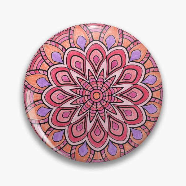 Artikelvorschau, Rosa ästhetisches Mandala entworfen und verkauft von Aditi Joshi.