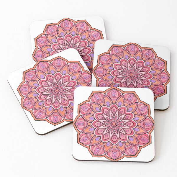 Item preview, Pink aesthetic mandala  designed and sold by Aditi Joshi.