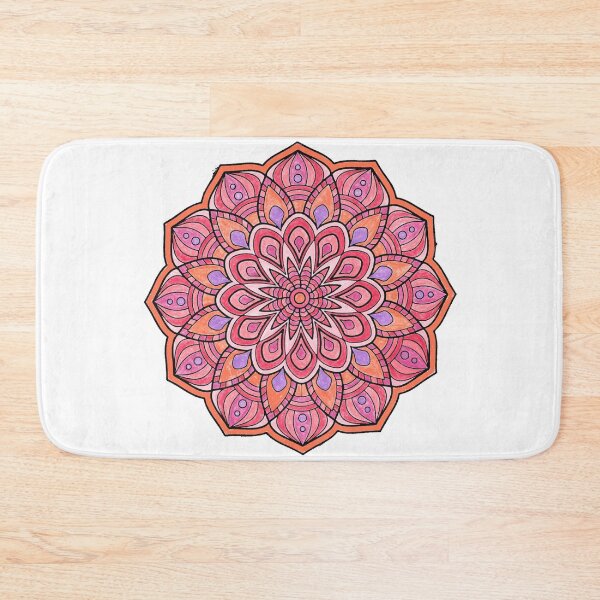 Item preview, Pink aesthetic mandala designed and sold by Aditi Joshi.