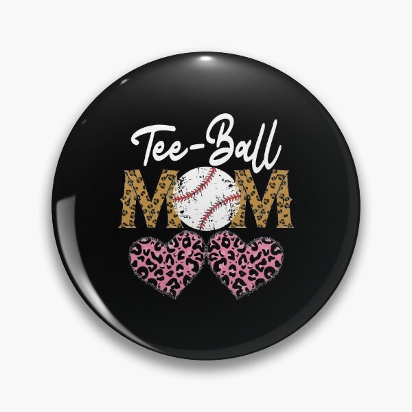 Item preview, Teeball Mom Leopard Heart Ball Mom Mother's Day 2021 designed and sold by creativebrother.