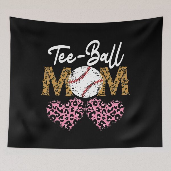 Item preview, Teeball Mom Leopard Heart Ball Mom Mother's Day 2021 designed and sold by creativebrother.