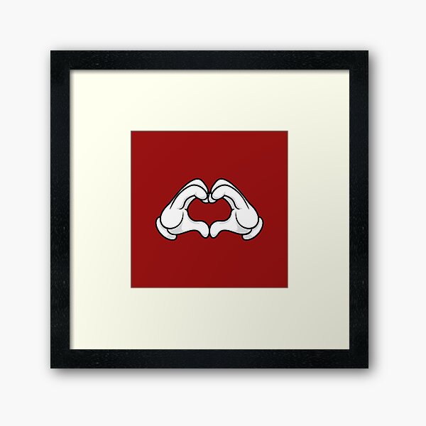 Item preview, Mickey Hands Heart Love designed and sold by thatshands.
