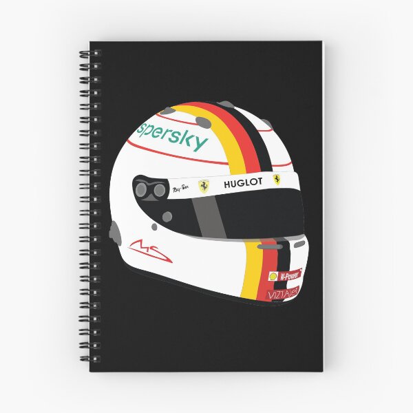 Item preview, Sebastian Vettel Michael Schumacher Tribute Helmet designed and sold by FormulaGTee1.